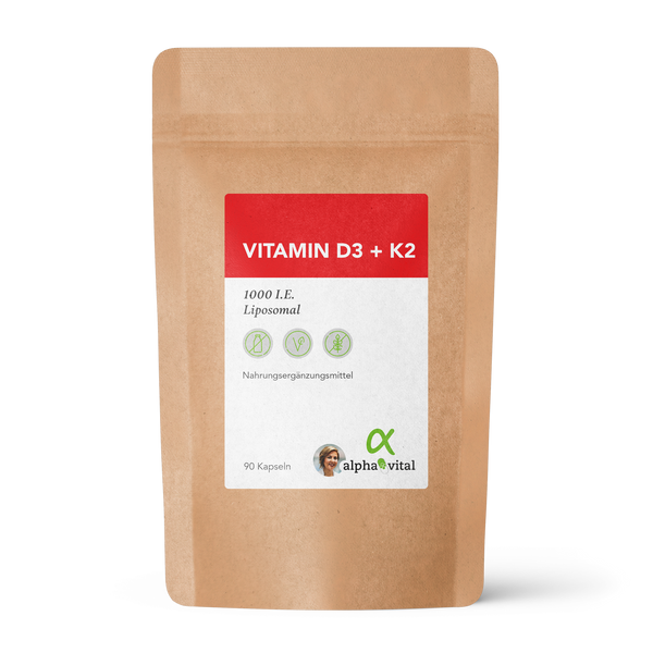 Refill Vitamin D3+K2 90stk